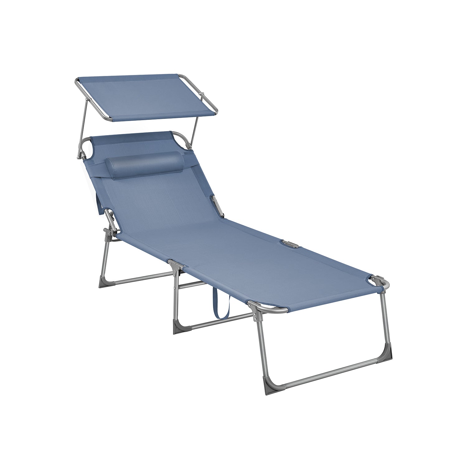 Lounger - 71 x 200 x 38 cm - Blue