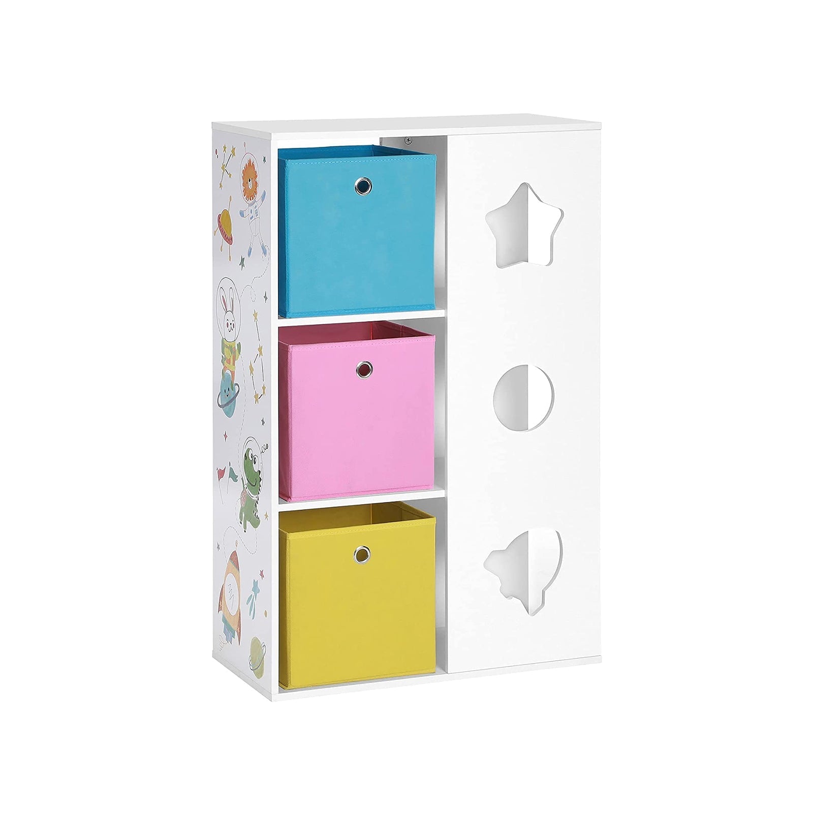 Children's cabinet - With storage boxes - Playroom Bookcase