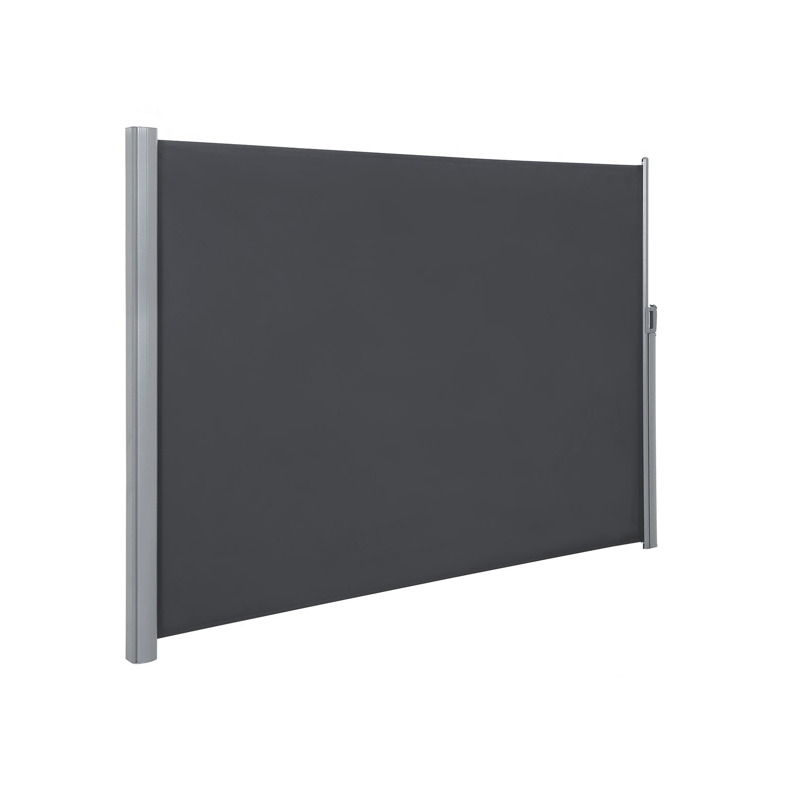 Side canopy - Extendable awning - View protection - 200 x 400 cm - Black