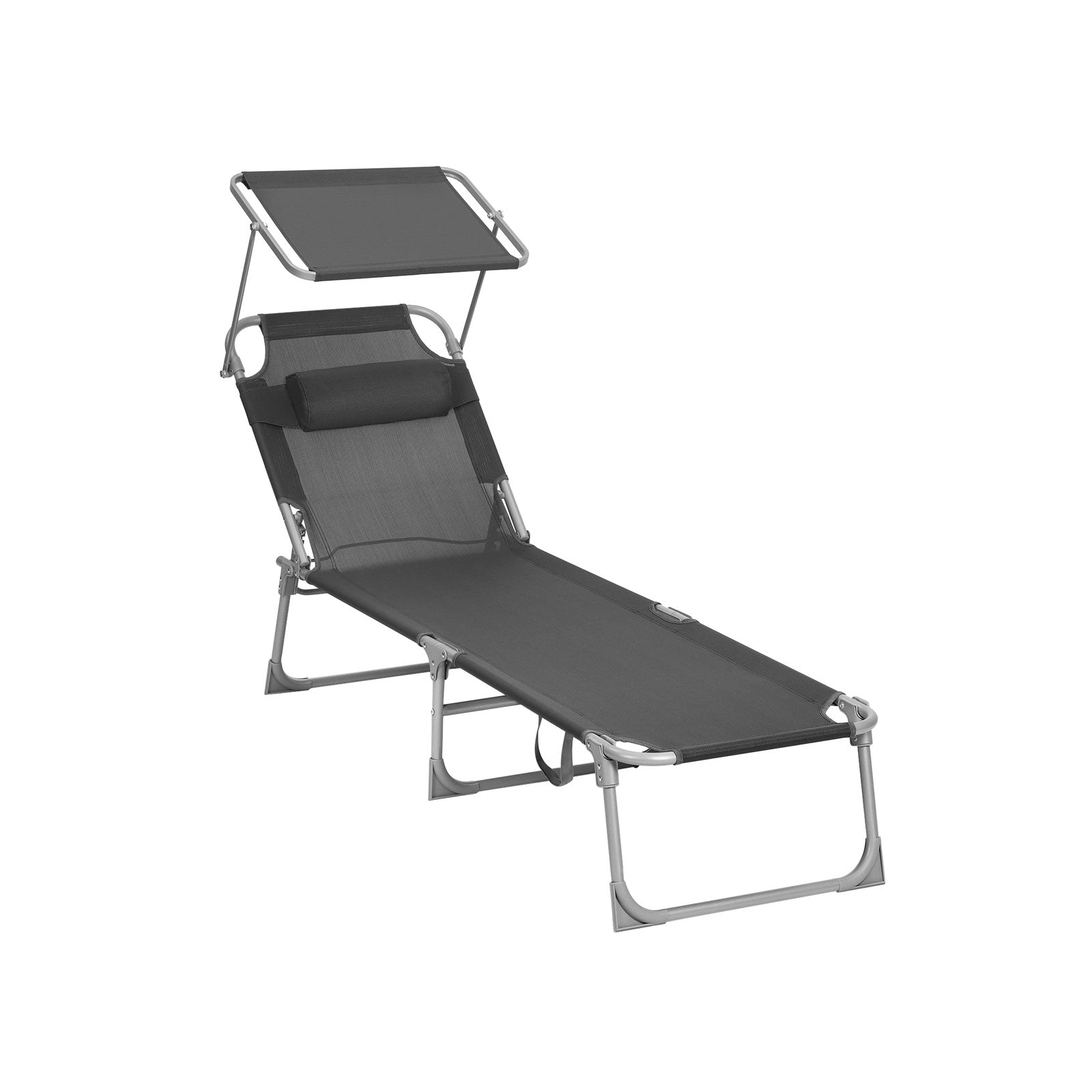 Garden seat - with headrest and sun visor
