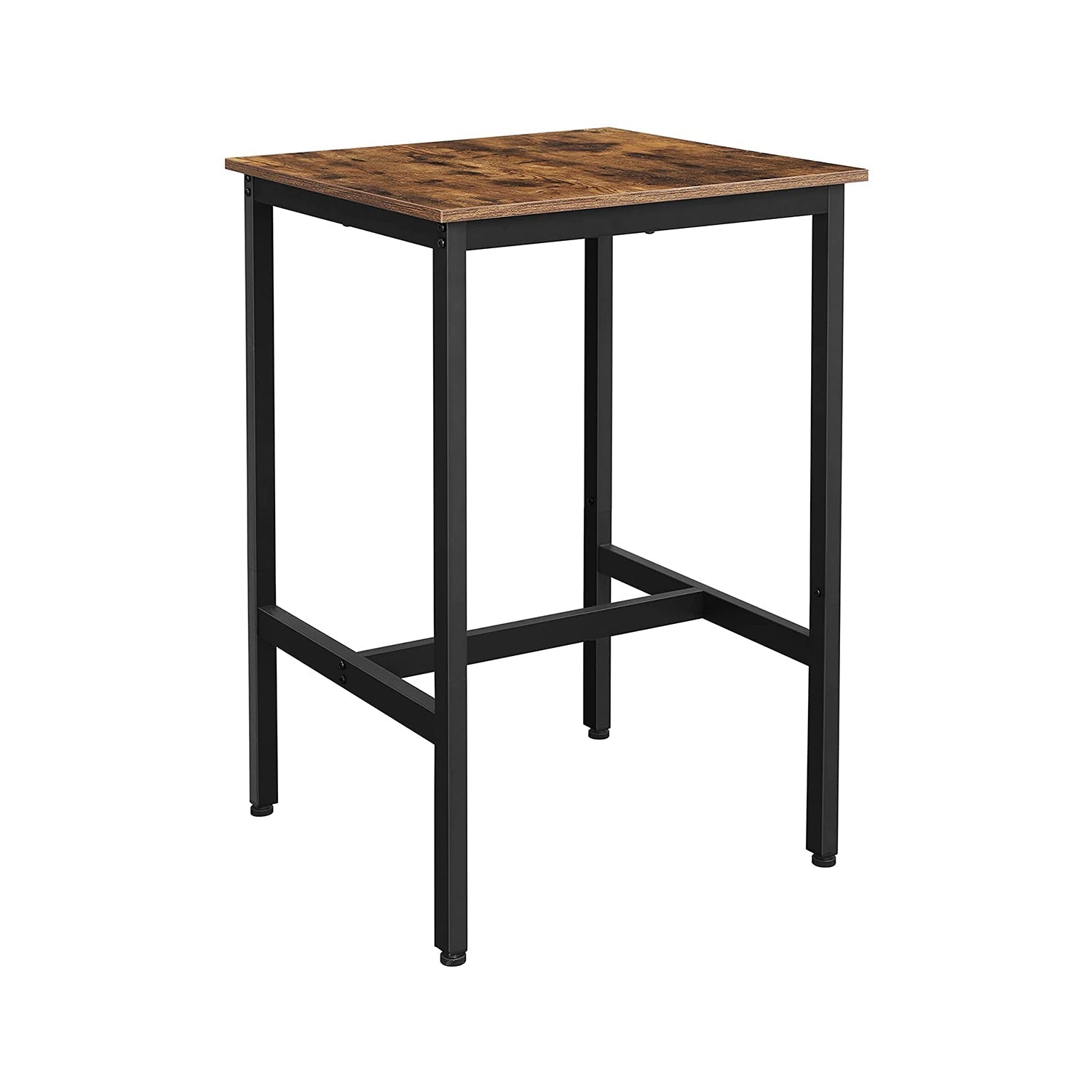 Bar table - High kitchen table - 60 x 60 x 92 cm - Steel frame
