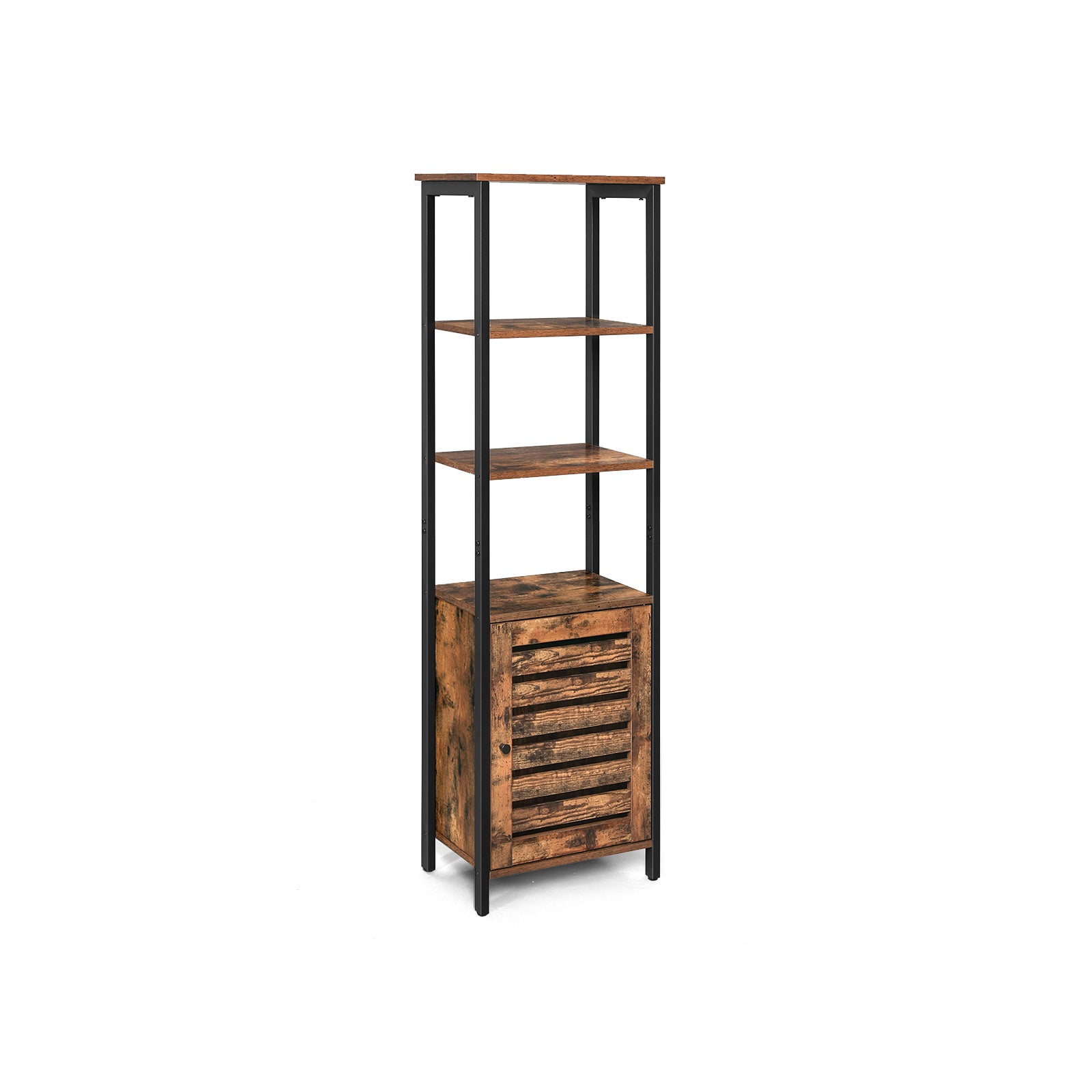 High cupboard - with 4 open shelves