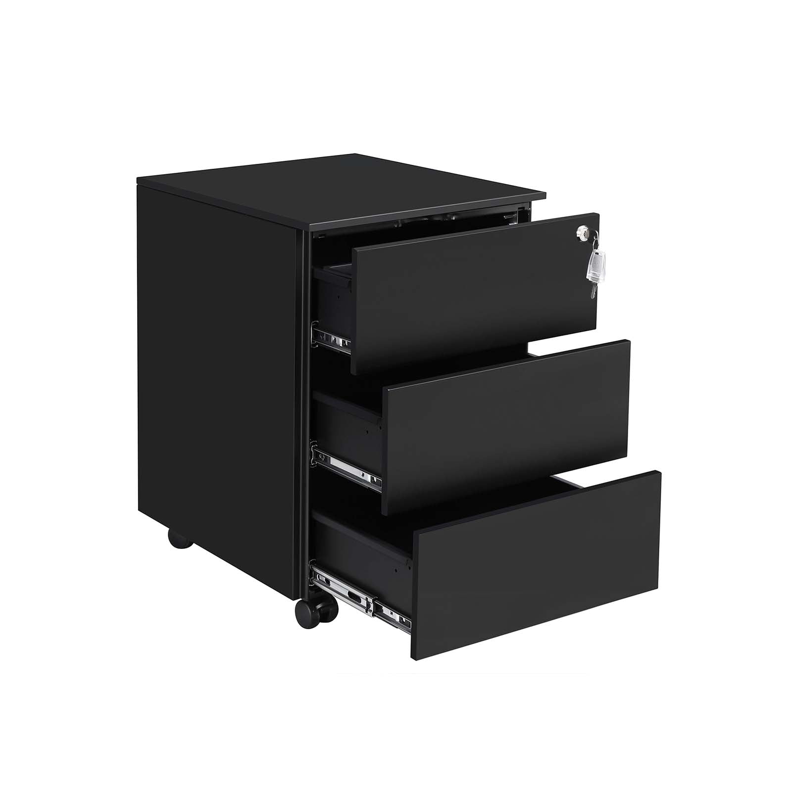 Archive cabinet - Office cabinet - Ladeblok - Matt Black