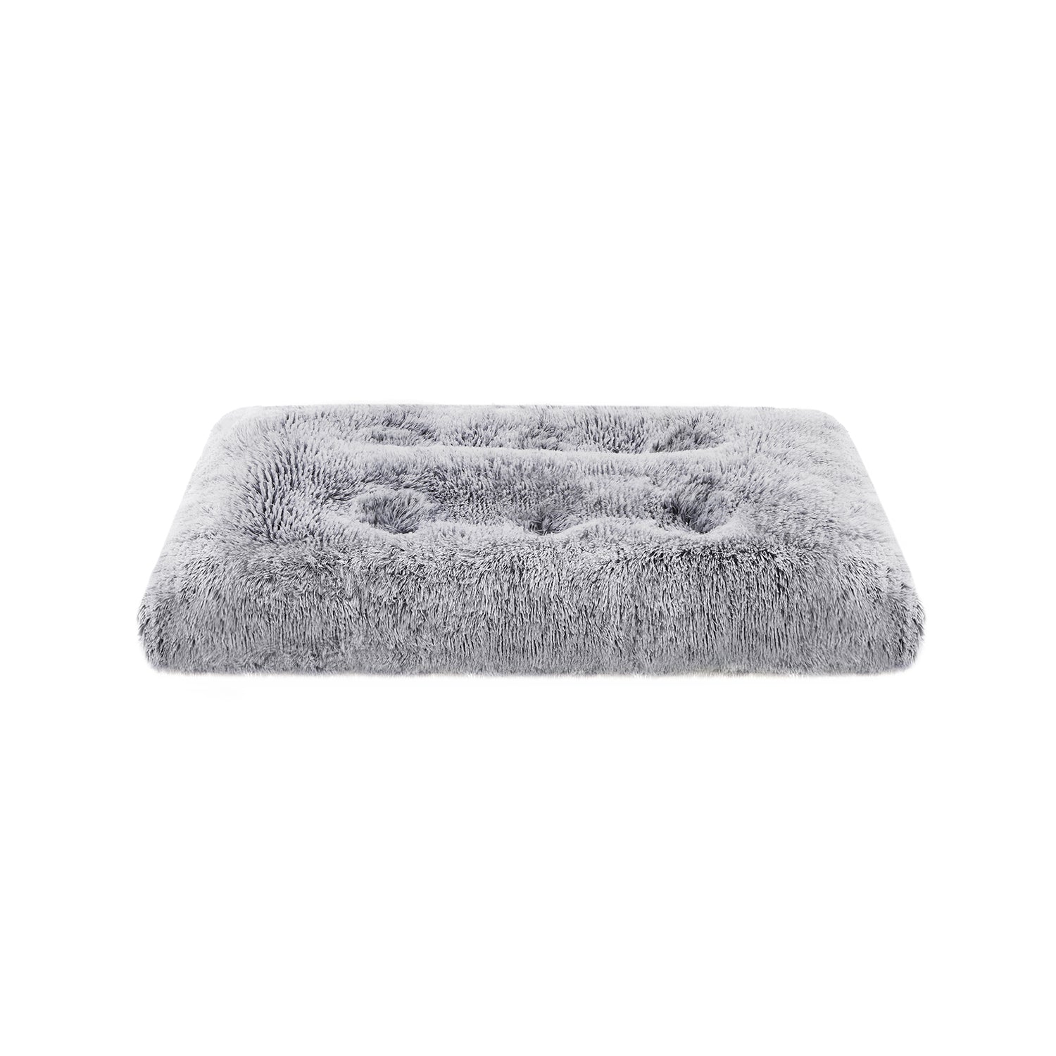 Dog bed - dog cushion - downy dog mat - light gray
