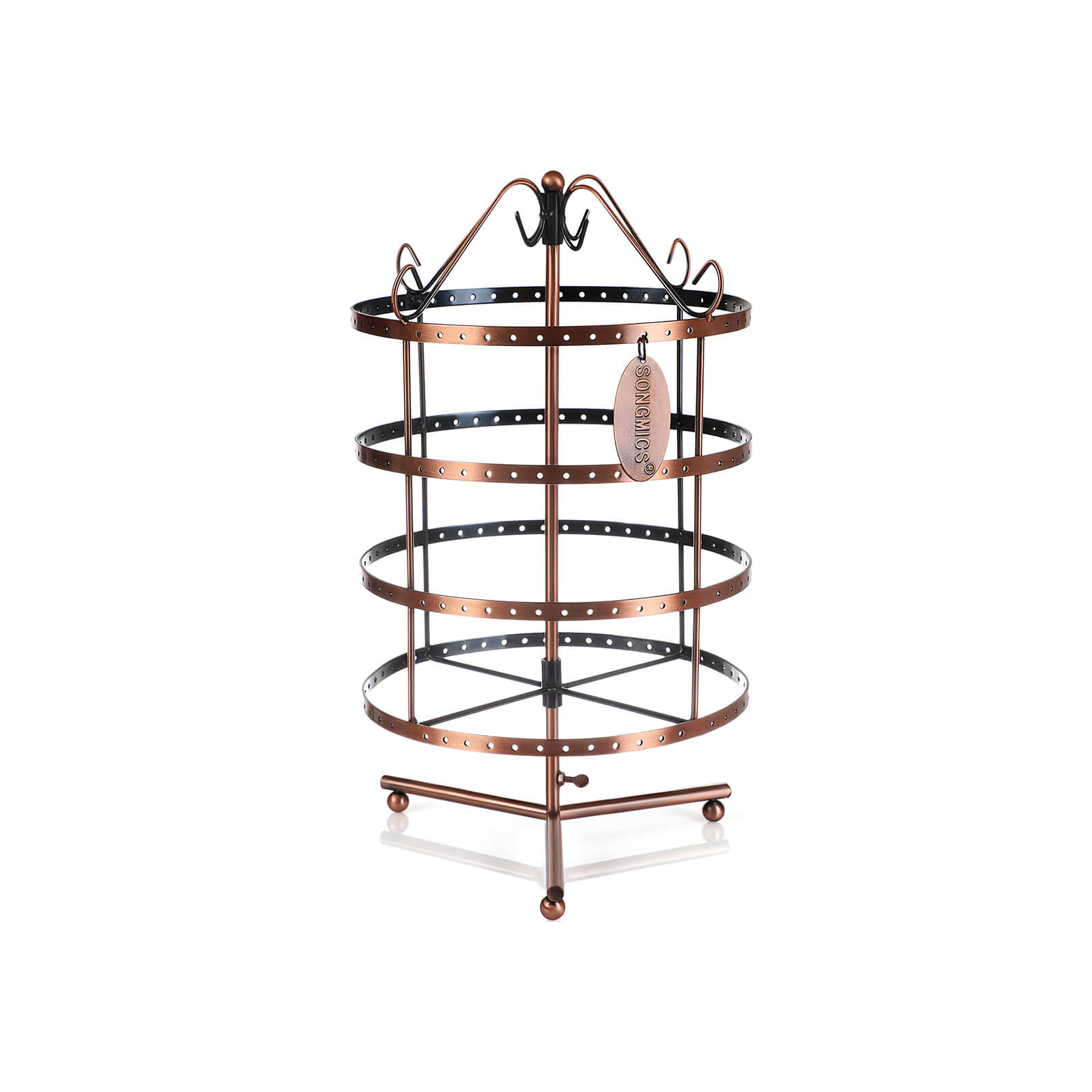 Jewelry rack - 4 -layer standard - Jewelry rack - copper color
