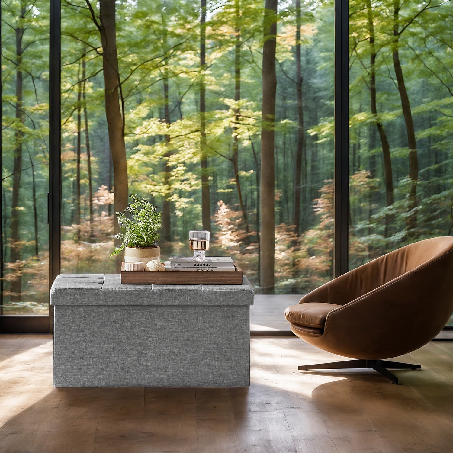 Sofa with storage space - 38 x 76 x 38 cm - seat box - multifunctional