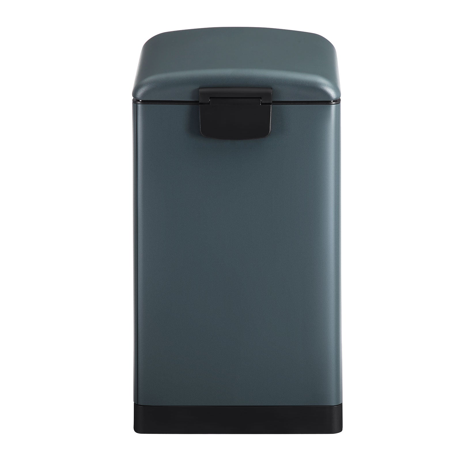 Waste bin - Steel pedal bin - 10 l - With inner bucket and soft close lid - Gray