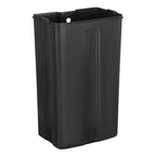 Waste bin - Steel pedal bin - 10 l - With inner bucket and soft close lid - Gray