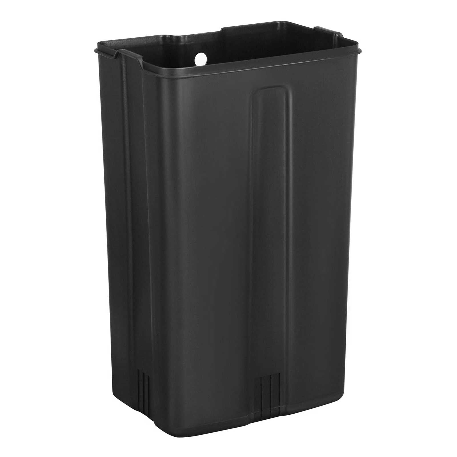Waste bin - Steel pedal bin - 10 l - With inner bucket and soft close lid - Gray