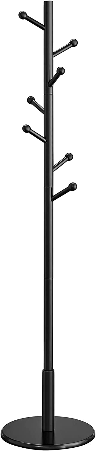 Coat rack - Wardrobe Standard - Clothing rack of solid wood - Black