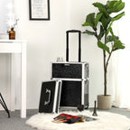 Cosmetic trolley-2-in-1-Crocodile pattern