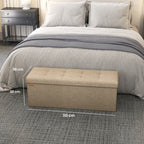 Sofa with storage space - 38 x 110 x 38 cm - seat box - large format (3)