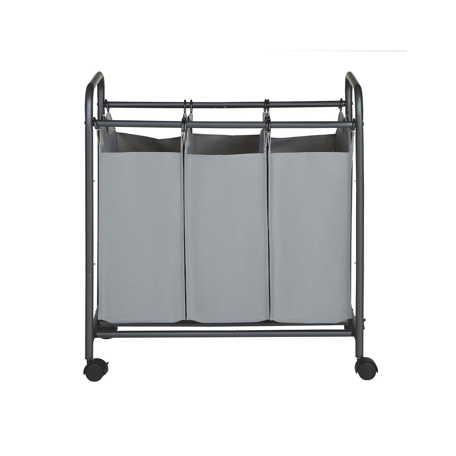 Laundry basket - Washer - 3 courses - removable bags - Beige