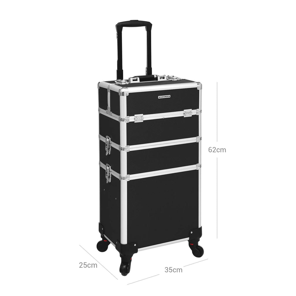 Make-up Trolley-3-in-1-Black
