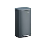 Waste bimmer - Pedal bin - Softclose - 30 L - Smoke gray