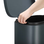 Waste bimmer - Pedal bin - Softclose - 30 L - Smoke gray