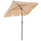 Parasol 200 x 125 cm foldable and adjustable in height