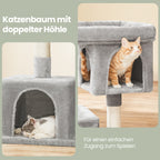 84 cm high scratching post, scratching post for large cats, large viewing platform