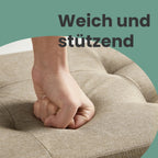 Sofa with storage space - 38 x 110 x 38 cm - seat box - large format