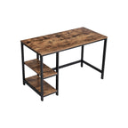 Desk - PC table with 2 shelves - Left or right mountable - 120 x 60 x 75 cm