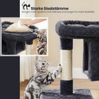 84 cm high scratching post, scratching post for large cats, large viewing platform