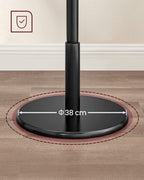 Coat rack - Wardrobe Standard - Clothing rack of solid wood - Black