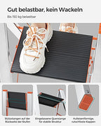 Ladder - 3 steps - Foldable - Silver