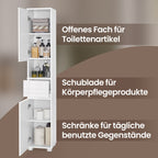 Bathroom furniture - with one drawer, compact and modern