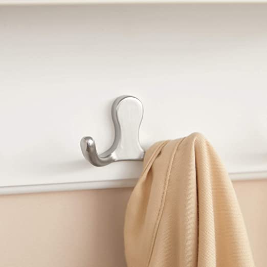 Wall coat rack - Hall coat rack - With 4 double hooks - with board