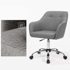 Office chair - Computer chair - In height adjustable - Gray