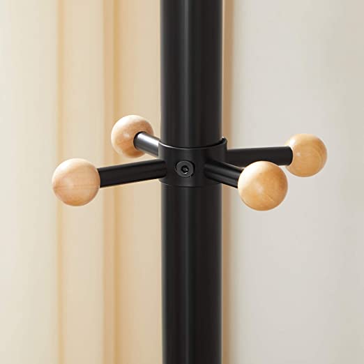 Coat rack - Clothing rack - 11 ball hooks - Van Staal - 53.5 x 53.5 x 173 cm