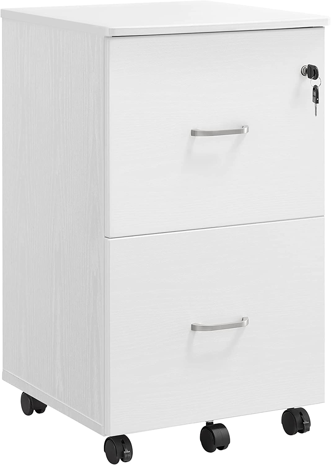 Archive cabinet - Roll container - With adjustable hanging folders - White