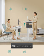 Electric desk - height adjustable - Multiple positions