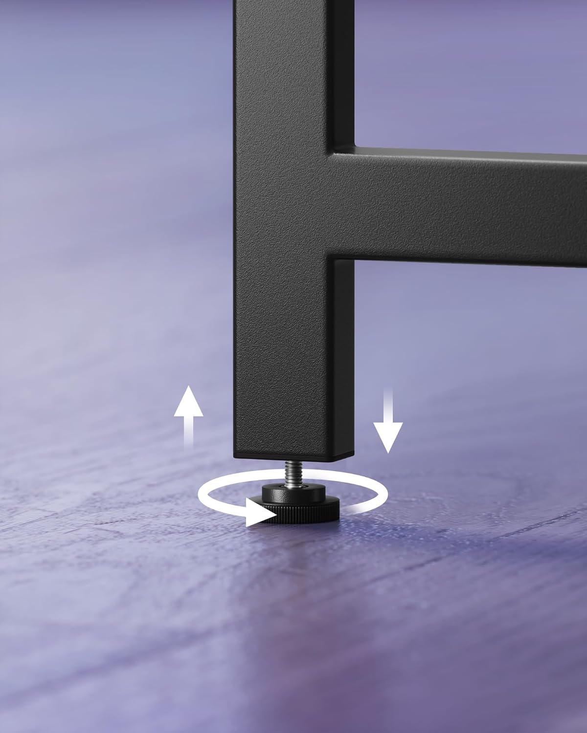 L-shaped desk, easy to set up