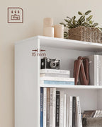 Bookcase - Storage cupboard - 3 levels - Van Hout - White