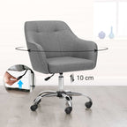 Office chair - Computer chair - In height adjustable - Gray