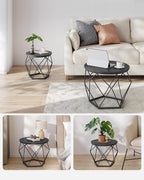 Side table - Set of 2 - Coffee tables - Black