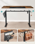 Desk - Electric desk - With wheels and storage bag