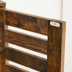 Bathroom cabinet - Wooden cabinet - 2 French doors - Brown