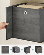 Storage boxes - Storage boxes - Set of 6 - Gray