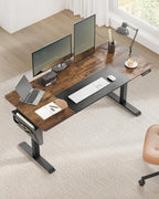 Height adjustable desk - 70 x 160cm