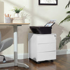 Archive cabinet - drawer unit with 3 lockable drawers - White