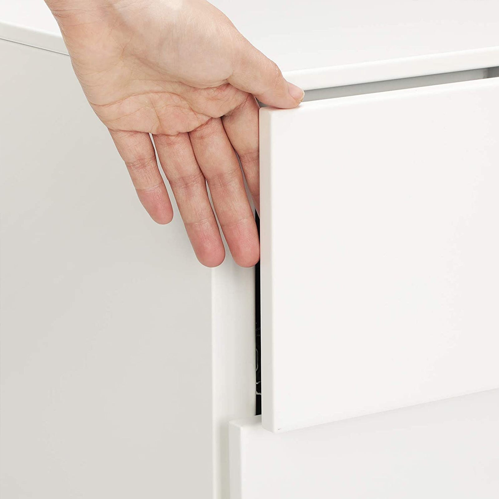 Archive cabinet - drawer unit with 3 lockable drawers - White