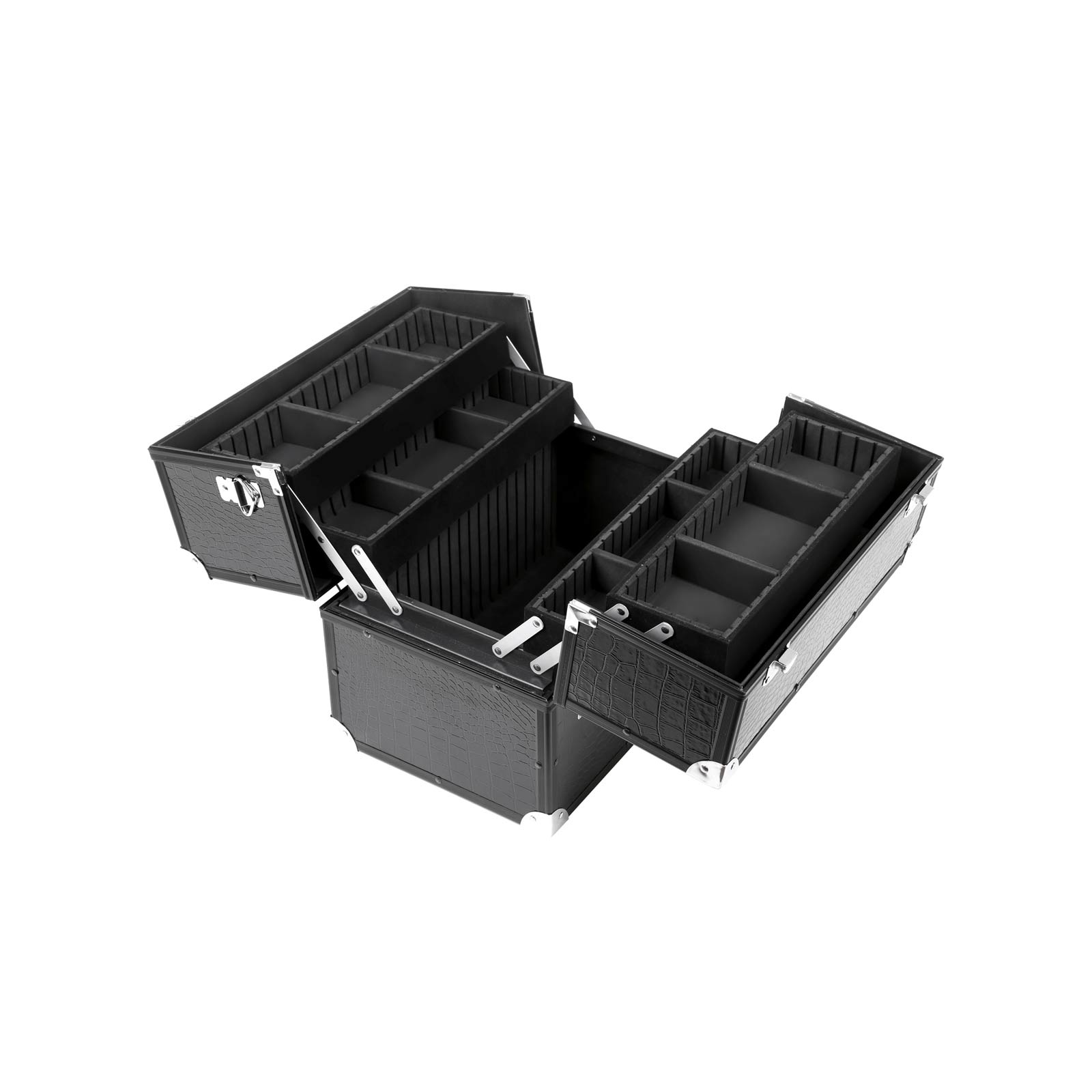 Cosmetic case - "Croco" - Black