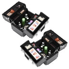 Cosmetic case - "Croco" - Black