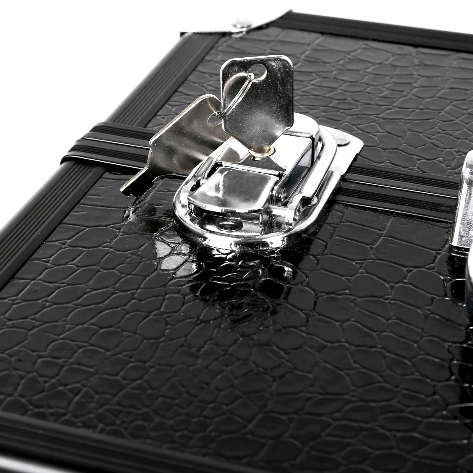 Cosmetic case - "Croco" - Black