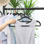 Clothing hangers - Anti -slip - Set of 50 - Gray