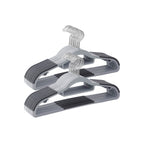Clothing hangers - Anti -slip - Set of 50 - Gray