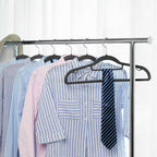 Clothing hangers - Anti -slip - Set of 50 - Gray