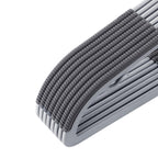 Clothing hangers - Anti -slip - Set of 50 - Gray